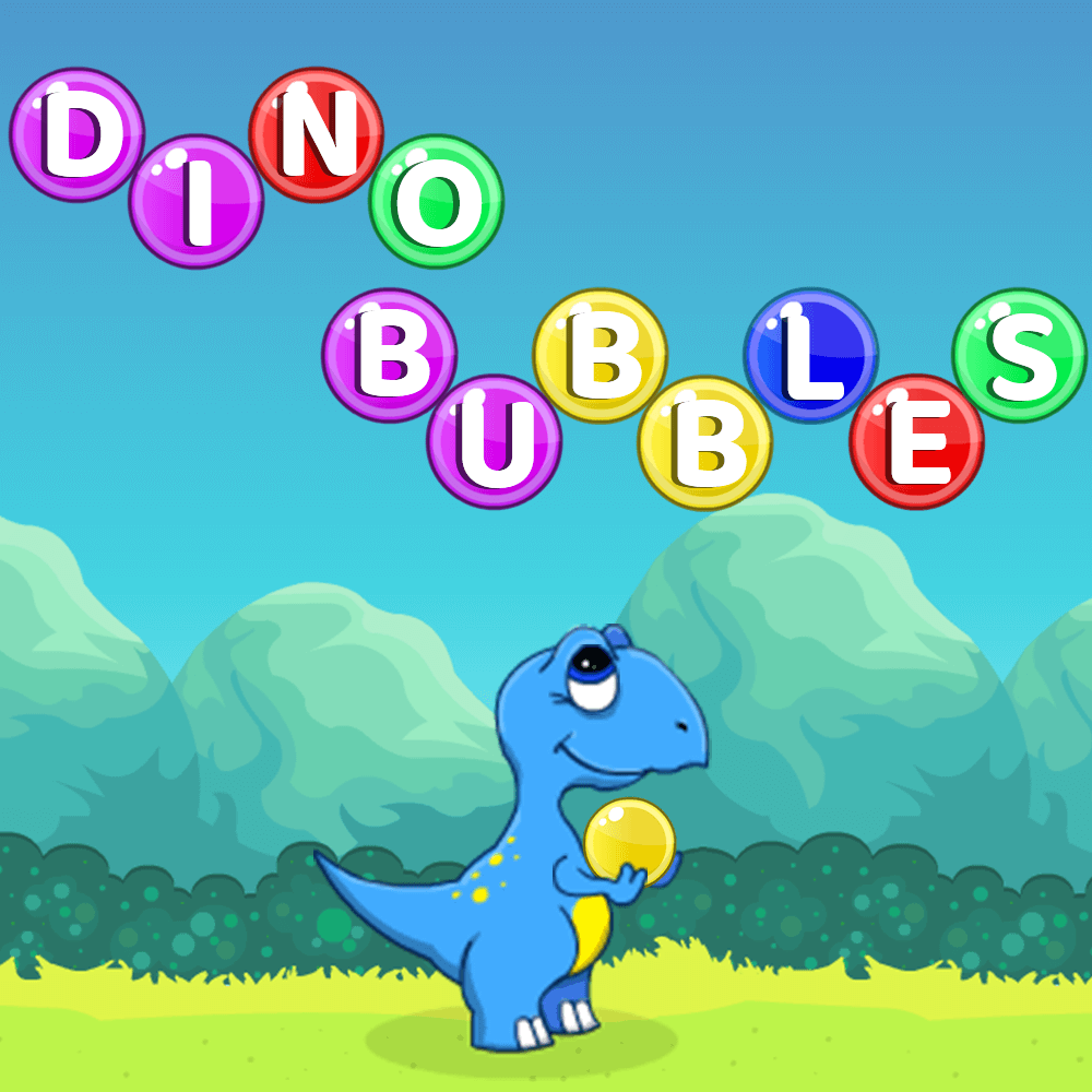 push pop bubble dinosaur