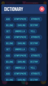 html5 word game