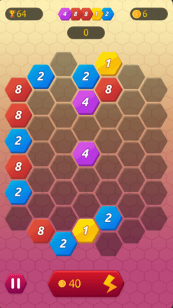 Match4 HTML5 web game puzzle