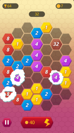 Match4 HTML5 web game puzzle