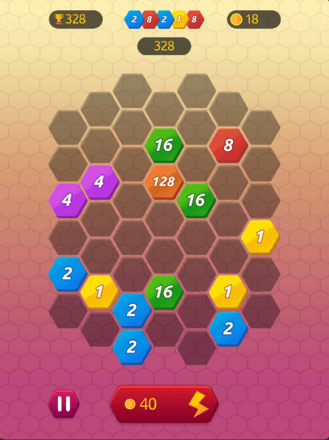 Match4 HTML5 web game puzzle