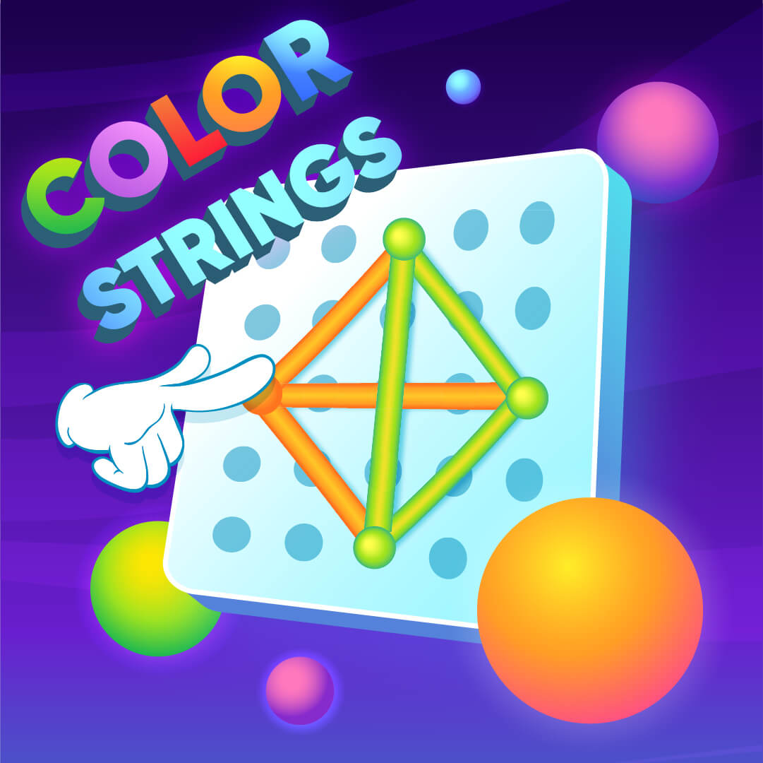 Color Strings Buy HTML5 Puzzle Game License DoonDookStudio