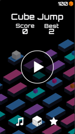 Cube Jump HTML5
