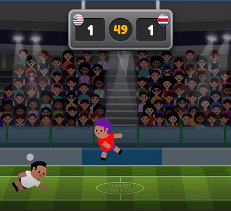 Dummies World Cup- HTML5 World Cup Game