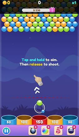 Bubble Shooter Rainbow - free online game