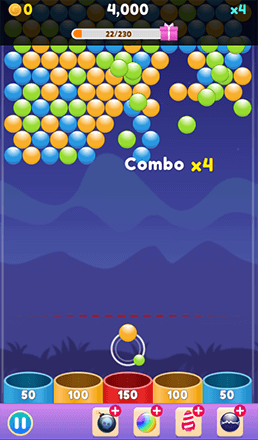 Number Bubble Shooter